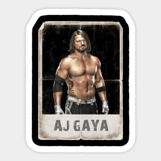 A.J Gaya Sticker